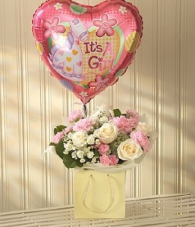 Pink Lullaby & balloon