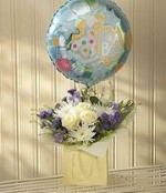 Blue Lullaby with balloon